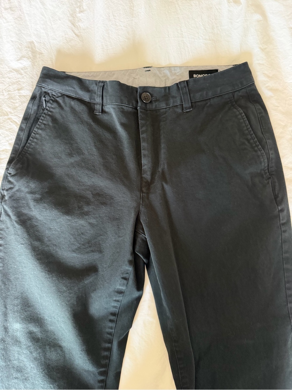 Bonobos Men’s Slim Fit Chino Pants Navy Blue 29x30 - Picture 2 of 5